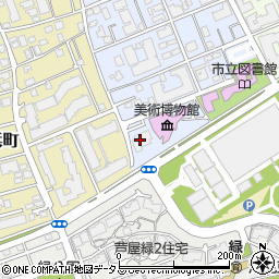 芦屋市立幼稚園伊勢幼稚園周辺の地図