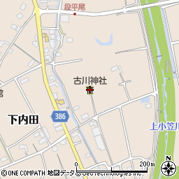 古川神社周辺の地図