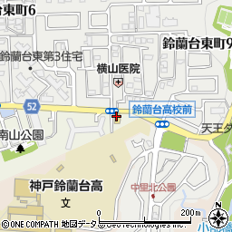 朝日新聞サービスアンカー　ＡＳＡ鈴蘭台周辺の地図