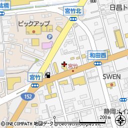 静岡県浜松市中央区和田町793周辺の地図