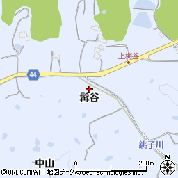 京都府木津川市梅谷髯谷周辺の地図