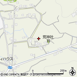岡山県岡山市北区下足守557-1周辺の地図