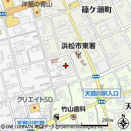 静岡県浜松市中央区篠ケ瀬町1387周辺の地図