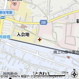 静岡県湖西市新所岡崎梅田入会地14-8周辺の地図