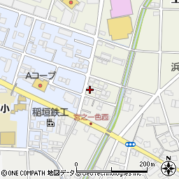 静岡県磐田市上万能248-10周辺の地図