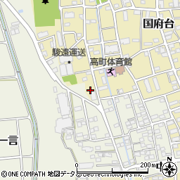 静岡県磐田市国府台677周辺の地図