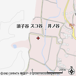 京都府木津川市加茂町西小スコ谷周辺の地図