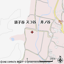 京都府木津川市加茂町西小（スコ谷）周辺の地図