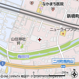 愛知県豊橋市二川町南裏27周辺の地図