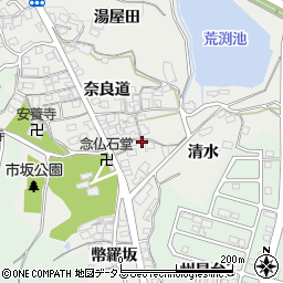 京都府木津川市市坂幣羅坂80周辺の地図