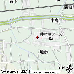 愛知日東電工周辺の地図