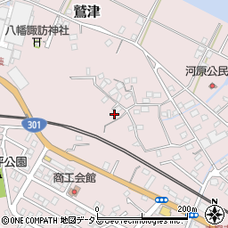 静岡県湖西市鷲津224周辺の地図