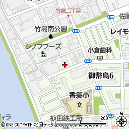 関西管工設備周辺の地図