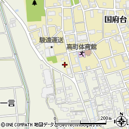 静岡県磐田市国府台676周辺の地図