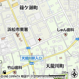 静岡県浜松市中央区篠ケ瀬町1276周辺の地図