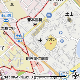 西川店舗周辺の地図
