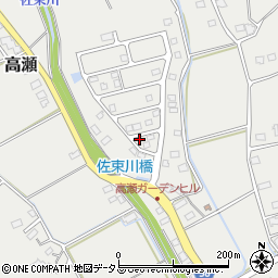 静岡県掛川市高瀬2117-2周辺の地図