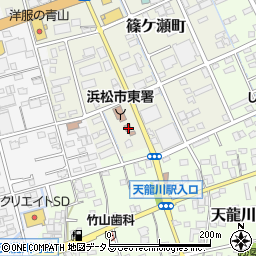 静岡県浜松市中央区篠ケ瀬町1376周辺の地図