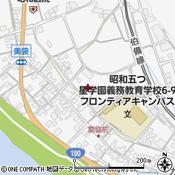 岡山県総社市美袋1611周辺の地図