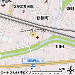 愛知県豊橋市二川町南裏56周辺の地図