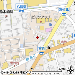 リバティタウン宮竹弐番館周辺の地図