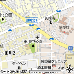 上田機工周辺の地図
