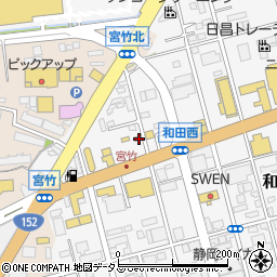 静岡県浜松市中央区和田町779周辺の地図