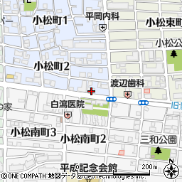 彩花苑西宮店周辺の地図