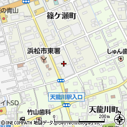 静岡県浜松市中央区篠ケ瀬町1292周辺の地図