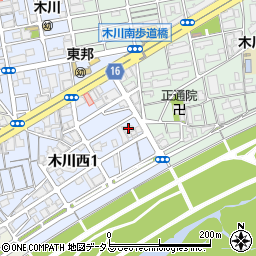 川北電興周辺の地図