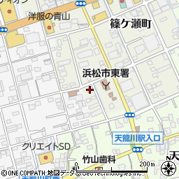 静岡県浜松市中央区篠ケ瀬町1384周辺の地図