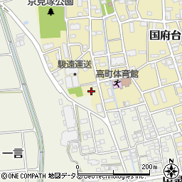 静岡県磐田市国府台575周辺の地図