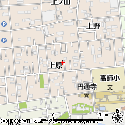 愛知県豊橋市上野町上原97-3周辺の地図