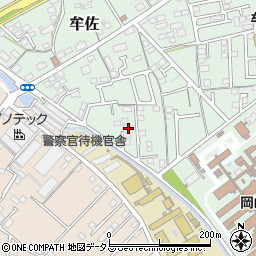 岡山県岡山市北区牟佐948周辺の地図