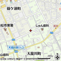 静岡県浜松市中央区篠ケ瀬町1269周辺の地図