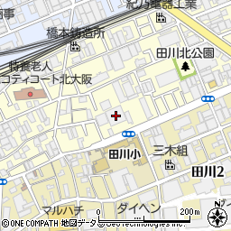 イワブチ大阪支店周辺の地図
