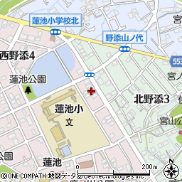 水田歯科医院周辺の地図