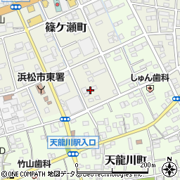 静岡県浜松市中央区篠ケ瀬町1278周辺の地図