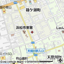 静岡県浜松市中央区篠ケ瀬町1289周辺の地図