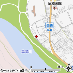 岡山県総社市美袋588-4周辺の地図