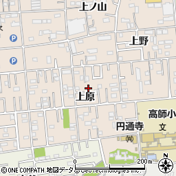 愛知県豊橋市上野町上原94-1周辺の地図