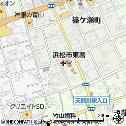 静岡県浜松市中央区篠ケ瀬町1374周辺の地図