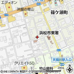 静岡県浜松市中央区篠ケ瀬町1343周辺の地図