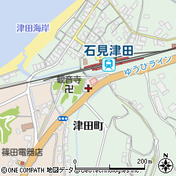 津田医院周辺の地図