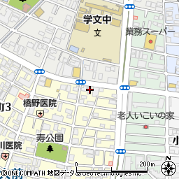 有限会社丸高　甲子園店周辺の地図