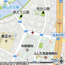 武内病院周辺の地図