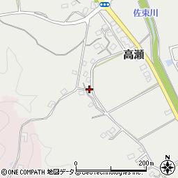 静岡県掛川市高瀬1619-5周辺の地図