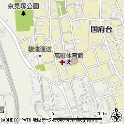 静岡県磐田市国府台576周辺の地図