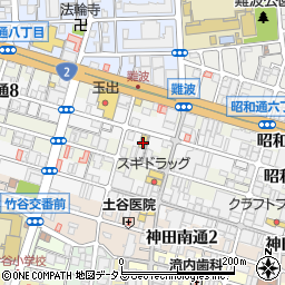 餃子の王将 尼崎三和店周辺の地図