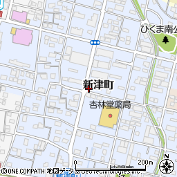 鈴川屋 浜松店周辺の地図